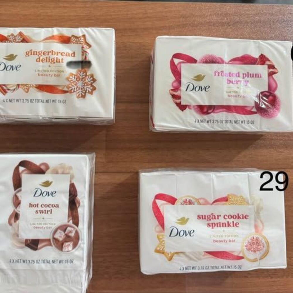 New Dove 4 pack Bar soap